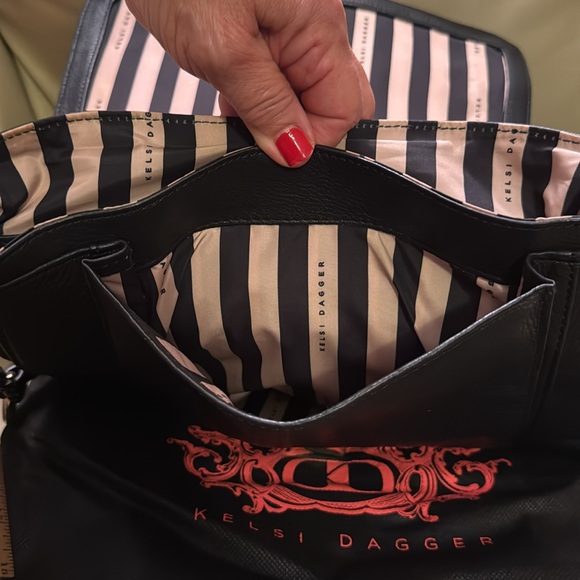 Kelsi Dagger animal print leather purse. - Picture 6 of 9